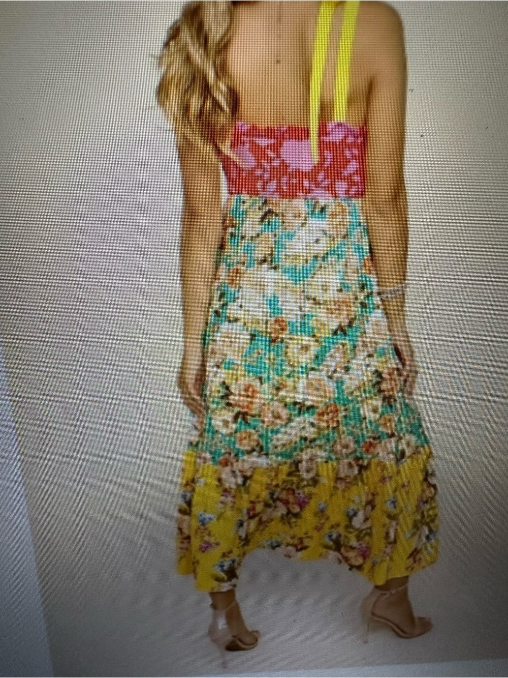 Haptic Boutique Maxi Sundress, eclectic, boho, Soft,Quality, dress L -XL - Picture 3 of 11